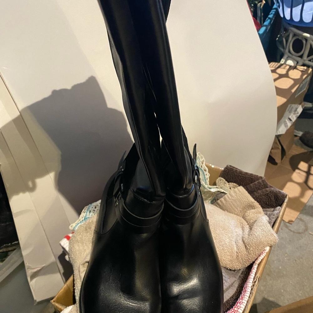Black boots life strikes